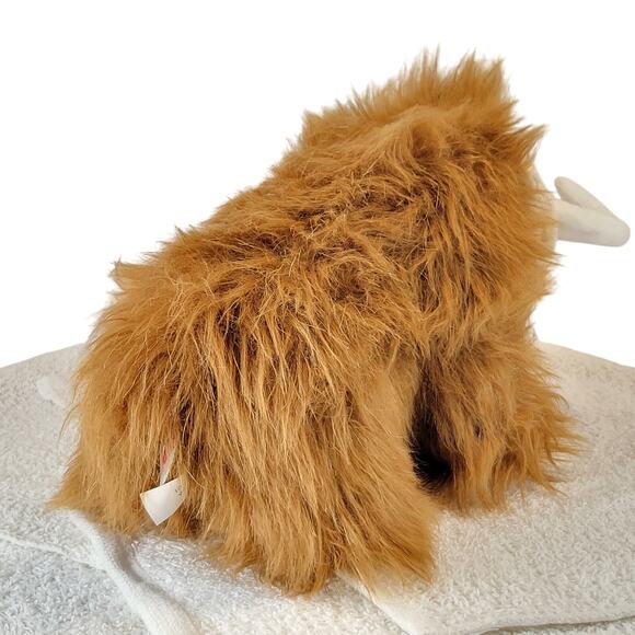 Ganz Webkinz Mammoth Plush 12" Brown Woolly Stuffed Animal Toy GANZ WEBKINZ - Picture 3 of 14